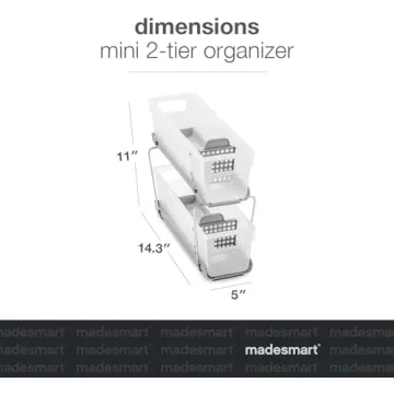 Madesmart 2-Tier Multipurpose Organizer for Homes