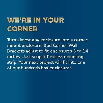 BUD JBH-4961-KO Steel NEMA 1 Junction Box 10" x 10" x 6"