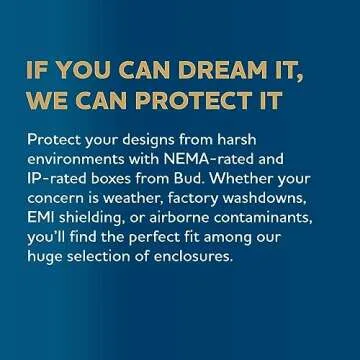 BUD JBH-4961-KO Steel NEMA 1 Junction Box 10" x 10" x 6"