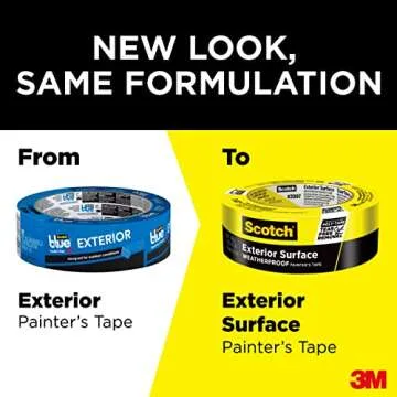 Scotch Exterior Painter's Tape - Waterproof Masking for All Conditions