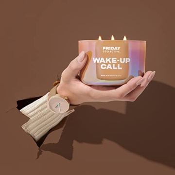 Wake-Up Call Candle Sweet & Spicy Essential Oils 13.5 oz