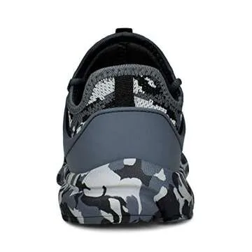 Troadlop Boys Sneakers Comfortable Lightweight Shoes