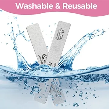Capularsh 18pcs Nail Files for Salon-Quality Nails