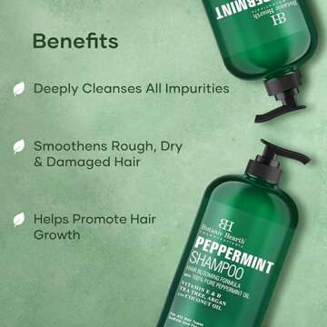 Revitalize Thinning Hair with Peppermint Oil Shampoo