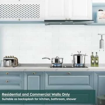 Diflart Dark Gray Glass Subway Tile for Walls