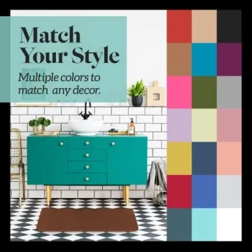 Genteele Non-Slip Bath Mat – Luxurious Memory Foam Rug