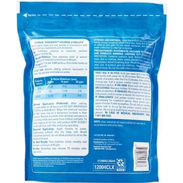 Clorox® Pool&Spa™ Swimming Pool Chlorine Stabilizer - Ideal for Saltwater Pools, 4LB
