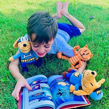 MerryMakers Dog Man Soft Plush Toy - 9.5-Inch Adventure from Dav Pilkey