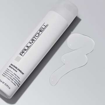 Paul Mitchell Invisiblewear Shampoo, Preps Texture + Builds Volume, For Fine Hair, 10.14 fl. oz.