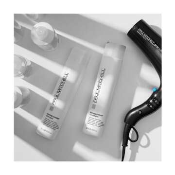 Paul Mitchell Invisiblewear Shampoo, Preps Texture + Builds Volume, For Fine Hair, 10.14 fl. oz.