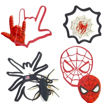 Spiderman Cookie Cutters for Fun Baking Adventures