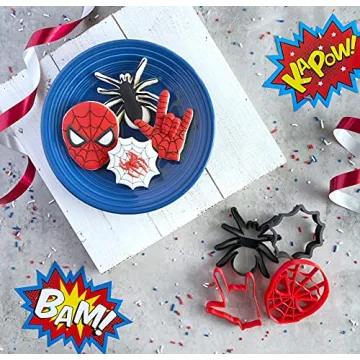 Spiderman Cookie Cutters for Fun Baking Adventures