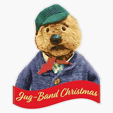Jug-Band Christmas Emmet Otter Vinyl Decal 5 Inch