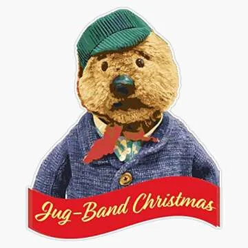 Jug-Band Christmas Emmet Otter Vinyl Decal 5 Inch