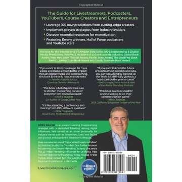 100 Livestreaming & Digital Media Predictions, Volume 4: Top Content Creators Help You Succeed in an...