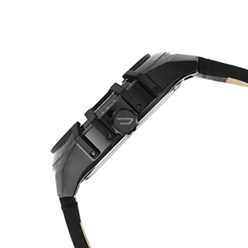 Diesel DZ1948 Black Iridescent Men's Watch Stainless Steel Leather