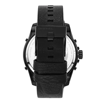 Diesel DZ1948 Black Iridescent Men's Watch Stainless Steel Leather