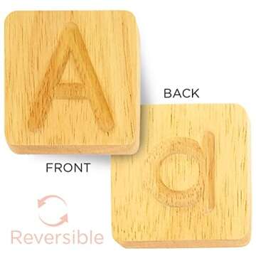 Wooden Alphabet Tracing Boards - Preschool Letter Formation - Montessori Alphabet Letters