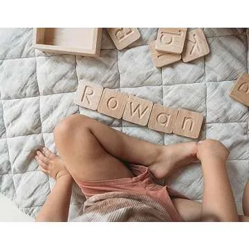 Wooden Alphabet Tracing Boards - Preschool Letter Formation - Montessori Alphabet Letters