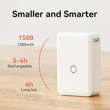 NIIMBOT D110 Portable Thermal Label Maker for Smart Printing