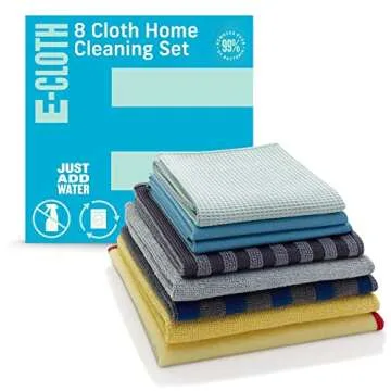 E-Cloth Home Cleaning Set + Granite & Stone Cleaning Kit