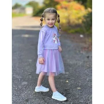 Arshiner Toddler Long Sleeve Dress Perfect for Any Occasion