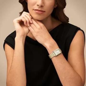 Fossil Women's Raquel Quartz Stainless Steel Three-Hand Watch, Color: Silver/Gold (Model: ES5305)