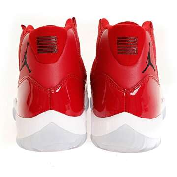 Air Jordan 11 Basketball Shoe Gym Red/Black-white Size 10 M US