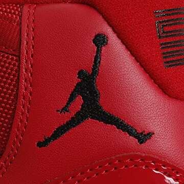 Air Jordan 11 Basketball Shoe Gym Red/Black-white Size 10 M US