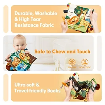 Sensory Baby Books and Toys for 0-12 Months