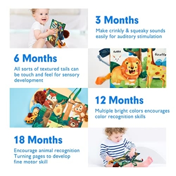 Sensory Baby Books and Toys for 0-12 Months