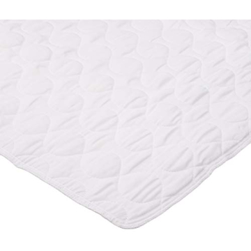 Linenspa 34" x 52" Skid Resistant Waterproof Sheet & Mattress Protector - White