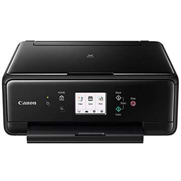 Canon Compact TS6020 Wireless Home Inkjet All-in-One Printer, Copier & Scanner, Mobile Printing, Aut...