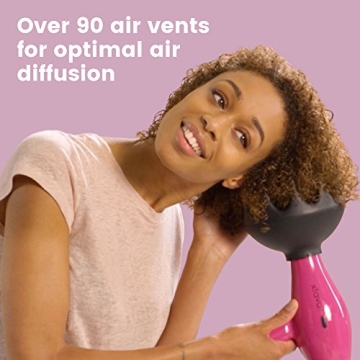 Xtava Black Orchid Hair Diffuser for Perfect Curls