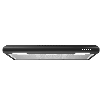 CIARRA 30" Ductless Range Hood - Anti-Fingerprint Technology