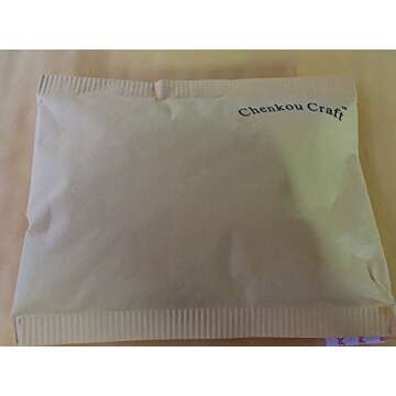 Chenkou Craft Plastic Snap Button Clear Upick with 100pcs - 6 Sizes Available