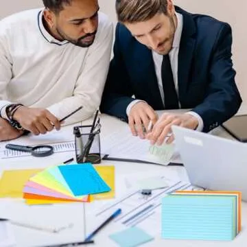 Koogel Colorful Index Cards, 272PCS Flash Cards Ruled Notecards Study Cards for Learning Note Taking To Do List