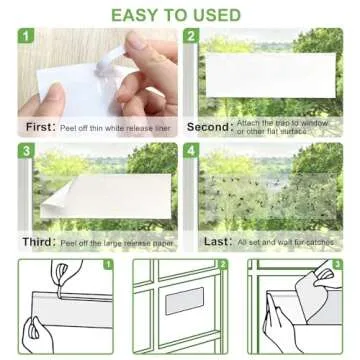 LFSYS 35 XL Window Fly Trap - Non-Toxic Indoor Solution