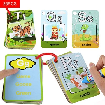ABC Water Coloring Cards Educational Travel Toy for Kids