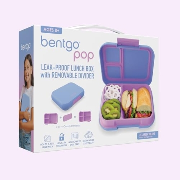 Bentgo Pop Lunch Box - Leak Proof and Stylish for Ages 8+