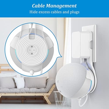 PlusAcc Wall Mount for Echo Dot 5th Gen - Elegant Holder