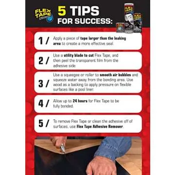 Flex Tape, MAX, 4 in x 25 ft, White, Original Thick Flexible Rubberized Waterproof Tape - Seal and Patch Leaks, Works Underwater, Indoor Outdoor Projects - Home RV Roof Plumbing and Pool Repairs
