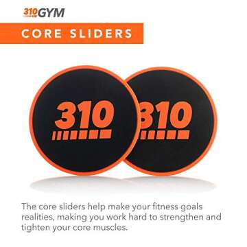 Core Slider Set for Effective Full-Body Workouts