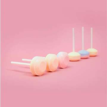 Smarties Lollies | Gluten Free, Peanut ,Fat Free Assorted Fruity Flavors, Low Calorie Perfect for Birthdays, Parties Made by US Candy Company Since 1949 - 34 oz 120 Count Lollipops