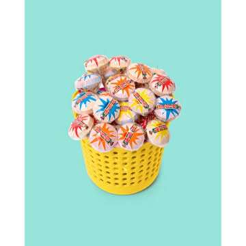 Smarties Lollies | Gluten Free, Peanut ,Fat Free Assorted Fruity Flavors, Low Calorie Perfect for Birthdays, Parties Made by US Candy Company Since 1949 - 34 oz 120 Count Lollipops