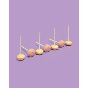 Smarties Lollies | Gluten Free, Peanut ,Fat Free Assorted Fruity Flavors, Low Calorie Perfect for Birthdays, Parties Made by US Candy Company Since 1949 - 34 oz 120 Count Lollipops