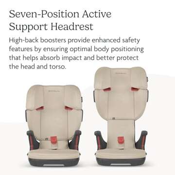 UPPAbaby Alta V2 High Back Booster Seat for Children