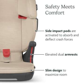UPPAbaby Alta V2 High Back Booster Seat for Children