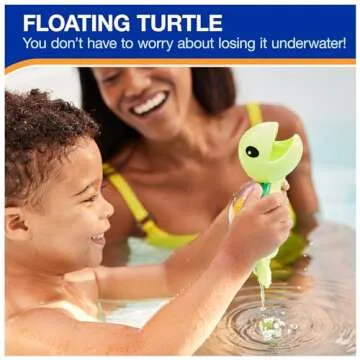 SwimWays Water Wheel Turtle, Kids Pool Accessories & Swimming Pool Toys, Turtle-Themed Water Toys and Pool Toys for Kids Ages 2 & Up