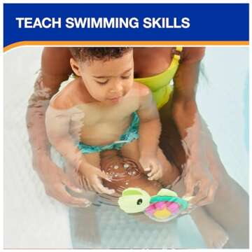 SwimWays Water Wheel Turtle, Kids Pool Accessories & Swimming Pool Toys, Turtle-Themed Water Toys and Pool Toys for Kids Ages 2 & Up